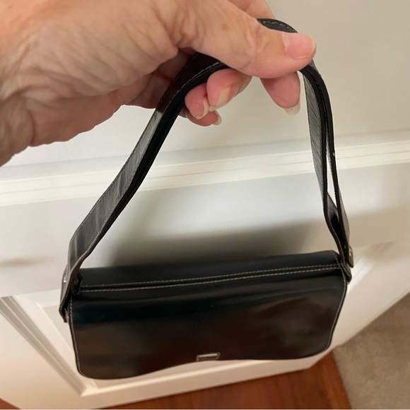 Dooney & Bourke Toiny Collection Full Flap Bag Black Leather Purse - Picture 6 of 10